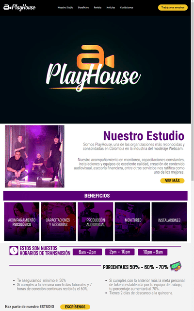 PLAYHOUSE WEB - Website Creation