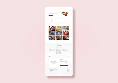 Restaurant China Brugge - Web Applicatie