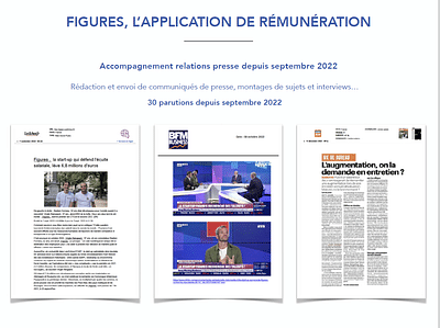 FIGURES : L'APPLICATION RH - Relations publiques (RP)