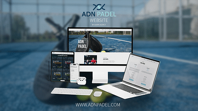 ADN Padel - Académie de Padel - Création de site internet