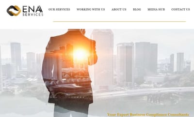 ENAh Services Ltd - Web Design - Website Creatie
