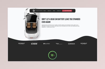 Car Batteries Store - E-commerce