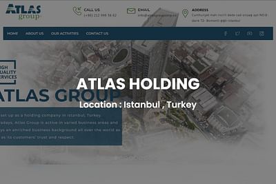 Atlas Group Website Design - Website Creation