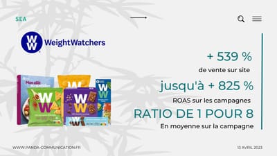 Augmentation du panier moyen  + de vente - coûts - Publicité en ligne