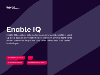 We Enable | Enable IQ - Mobile App