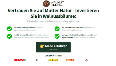 META-Ads für Walnut Planet - Online Advertising