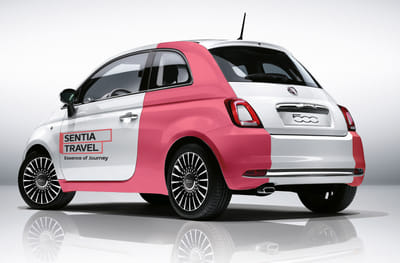 Sentia Travel Corporate ID - Webseitengestaltung