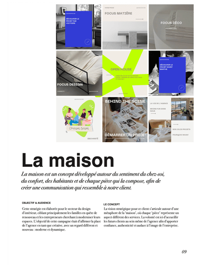 La maison - Estrategia digital