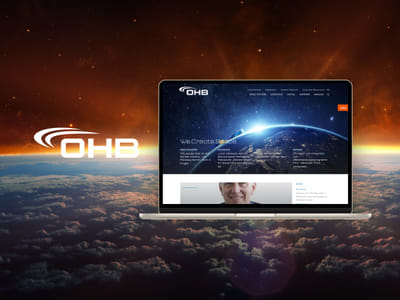 Website-Relaunch für OHB - Website Creation
