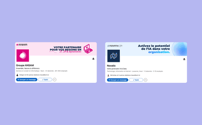 Stratégie LinkedIn pour ANSAM & Novatix - Growth Marketing