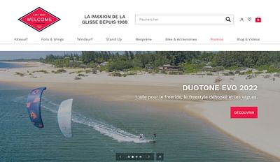 Référencement naturel pour un Welcome Surf Shop - Rédaction et traduction