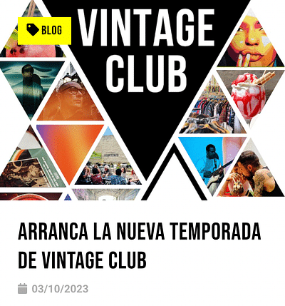 Evento Vintage Club - Evenement