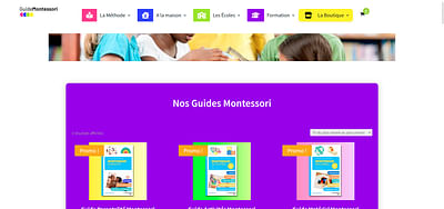 UX/UI Guide Montessori - Ergonomie (UX / UI)