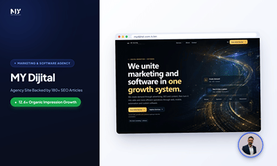 My Dijital — Agency Website -  Analítica Web/Big data