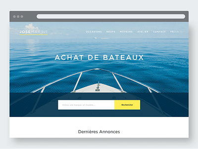 Jose Marine - Web Applicatie