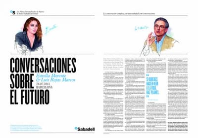 CONVERSACIONES SOBRE EL FUTURO- ESTRELLA MORENTE / LUIS ROJAS MARCOS - Publicité