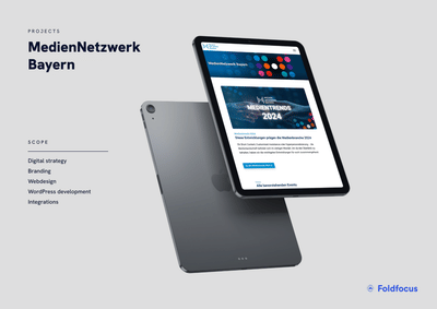 MedienNetzwerk Bayern • Webdesign & WordPress - Webseitengestaltung