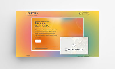 UCHRONIA – Digitaler Showroom 2.0 - Website Creation