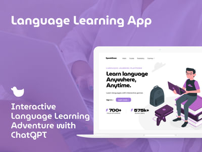 Interactive Language Learning Adventure - Web Application