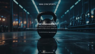 MAKGYMSPORTS Fitness, Deporte, Salud y Belleza - Website Creatie