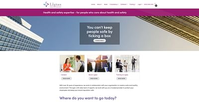 ligtas.co.uk - Website Creation