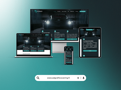 Site Vitrine | Entreprise Covering - Website Creatie