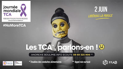 Campagne troubles de la conduite alimentaire (TCA) - Publicité