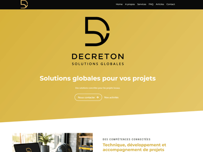 Réalisation d'un site principal - Media Planning