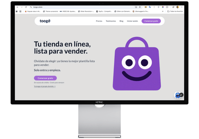 Toogo — Plataforma SaaS de e-commerce (tiendas en línea sin programar) - Web Application