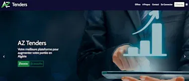 AZ Tenders website - Application web