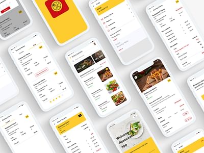 Restaurant App - Webseitengestaltung