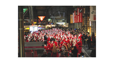 Deutsche Bahn Nikolaus Flashmob - Motion-Design