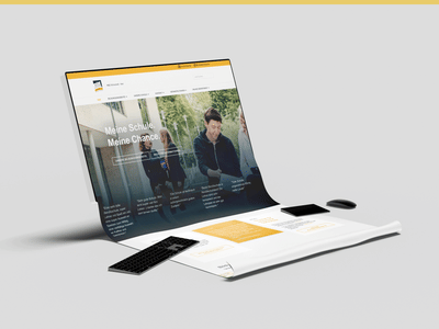 Webseite für das RBZ Wirtschaft Kiel - Webseitengestaltung