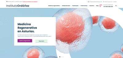 Desarrollo Web A Medida: Instituto Ordoñez - Creación de Sitios Web