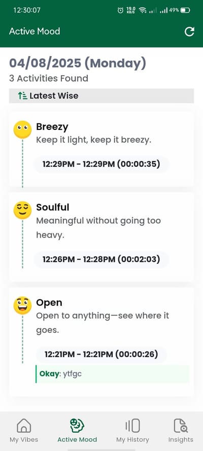 Mood Tracker for Better Self-Awareness - Software Development