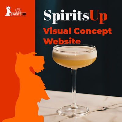 SpiritsUP Brand Identity and Website Development - Graphic Design