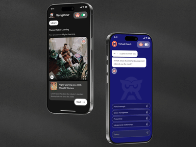 MentalIA — application mobile de préparation mentale avec coach IA - Intelligence Artificielle