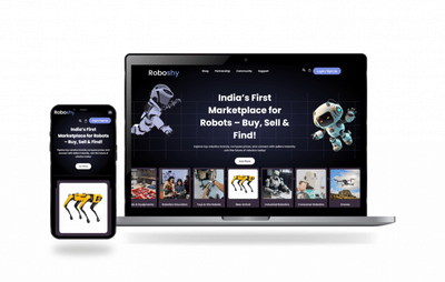 Roboshy - Top Robotic Marketplace: Buy, Sell & Find Robots - Web Application