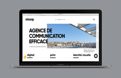 Conception UX — Slaaaap Agency - Stratégie digitale