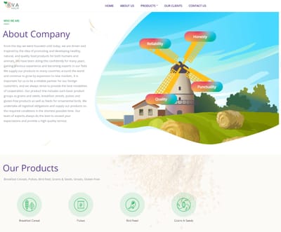 Advertisement for B2B Trading company - E-mail Marketing