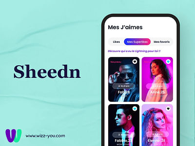 Sheedn - Application mobile