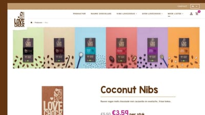 Een schaalbare webshop voor Lovechock - Website Creation