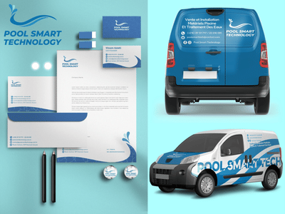 Pool Smart Technology - Diseño Gráfico