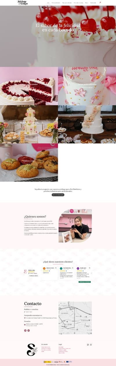 Stefane Cakes - E-commerce