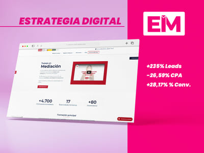 Escuela de Mediación: Estrategia Digital - SEM - Digital Strategy