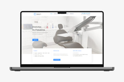 Página web Dental Lezkairu - Creación de Sitios Web