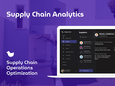 Supply Chain Analytics Platform - Application web