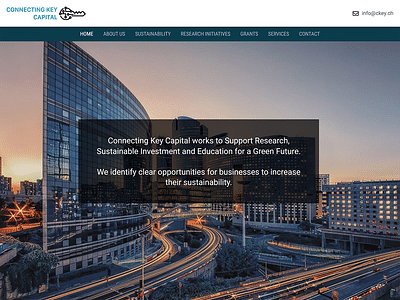 CONNECTING KEY CAPITAL WEBSITE - Website Creatie