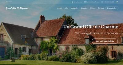 Website Creation for a Country-Side House Rental - Website Creation