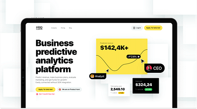 Mad Curve. Keep the business under control - Website Creatie